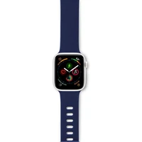 EPICO Silicone řemínek Apple Watch 42/44mm modrý - Řemínky