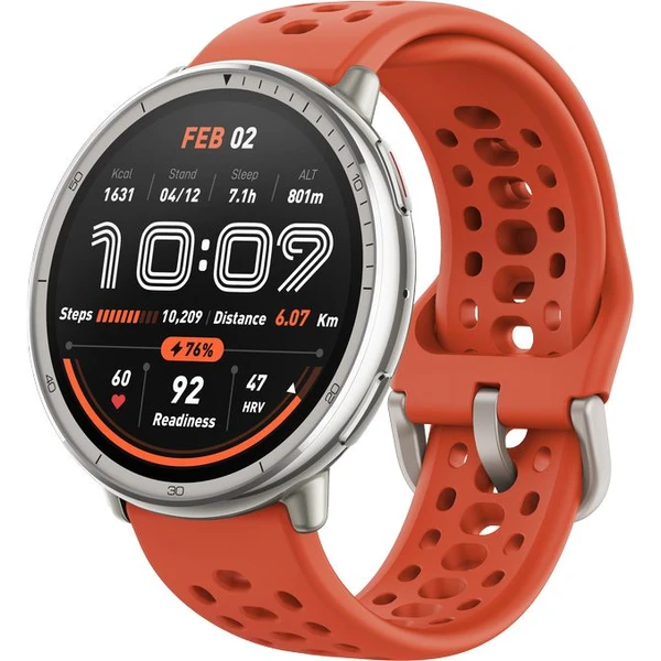 Amazfit Active 2 NFC kožené chytré hodinky černé (Další) - Chytré hodinky - Obrázek V6IC000O01