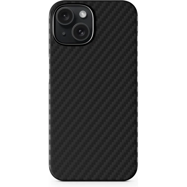 Epico Mag+ Carbon kryt pro iPhone 16 Plus černá - Pouzdra - Obrázek V6L7000K01