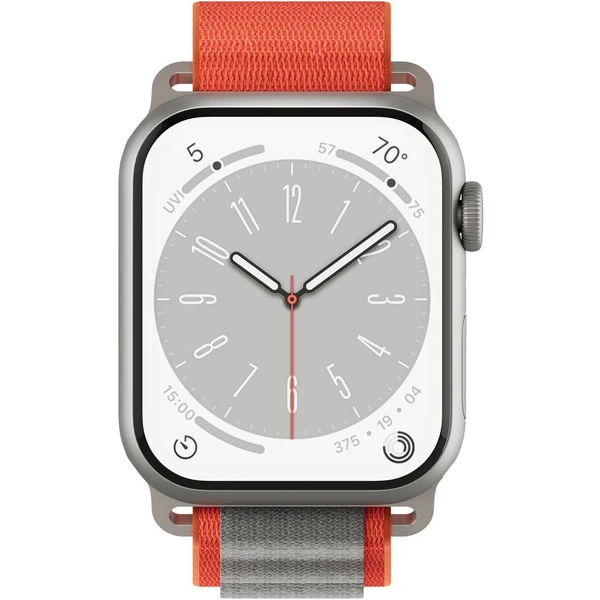 Next One Adventure Loop řemínek Apple Watch 38/40/41mm oranžový/šedý - Řemínky - Obrázek V6O4000601
