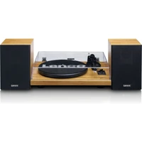 Lenco LS-500 HiFi gramofon se samostatnými reproduktory hnědý - Gramofony