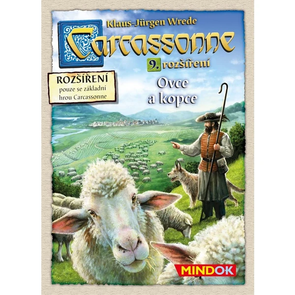 Carcassonne rozšíření 9: Ovce a kopce - Deskové hry - Hlavní obrázek