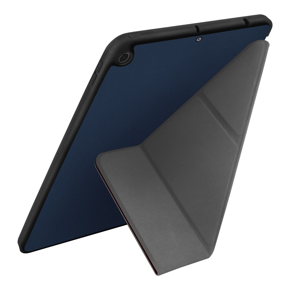UNIQ Transforma Rigor pouzdro se stojánkem Apple iPad Mini 4/5 (2019) modré