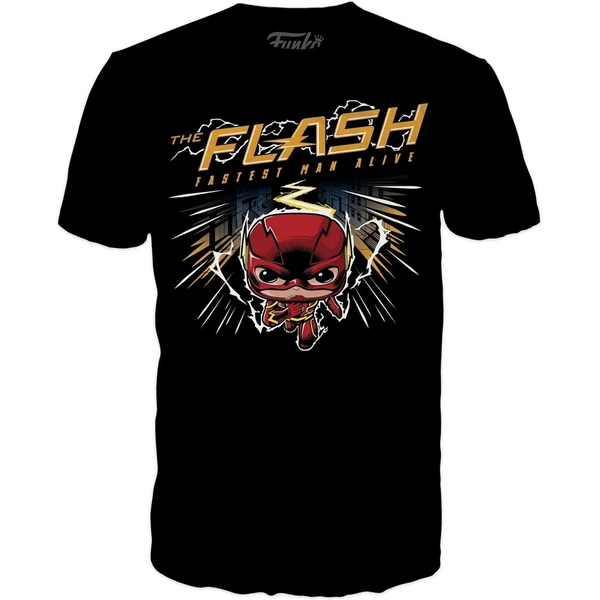 Funko POP! & Tee: DC Comics The Flash L - Dárkové sety - Obrázek V8DE000L01