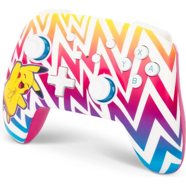 PowerA Enhanced bezdrátový herní ovladač pro Nintendo Switch (OLED, Switch, Lite) Pikachu Vibrant - Herní ovladače - Obrázek V8J5000P01