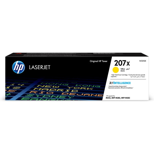 Toner HP W2212X, č. 207X - žlutý