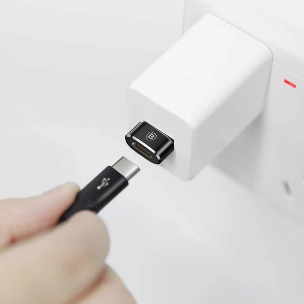 Baseus USB-A/USB-C redukce černá - Kabely a redukce - Obrázek V90T200301