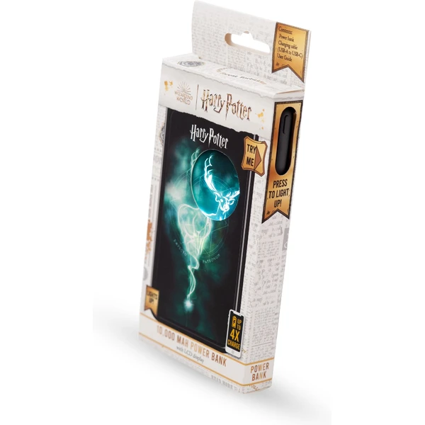 Lazerbuilt svítící powerbanka Harry Potter - Patronus 10000 mAh - Powerbanky - Obrázek V97H000K01