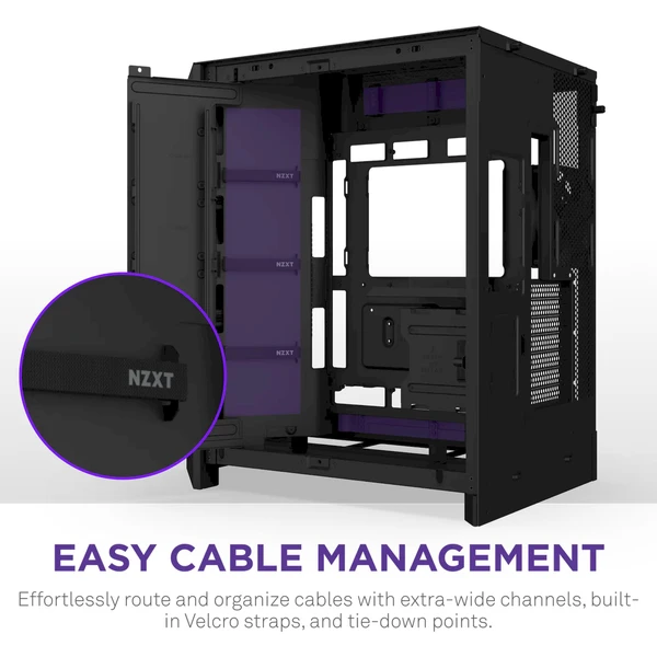 NZXT H9 Flow černá - Počítačové skříně - Obrázek V97K000K01