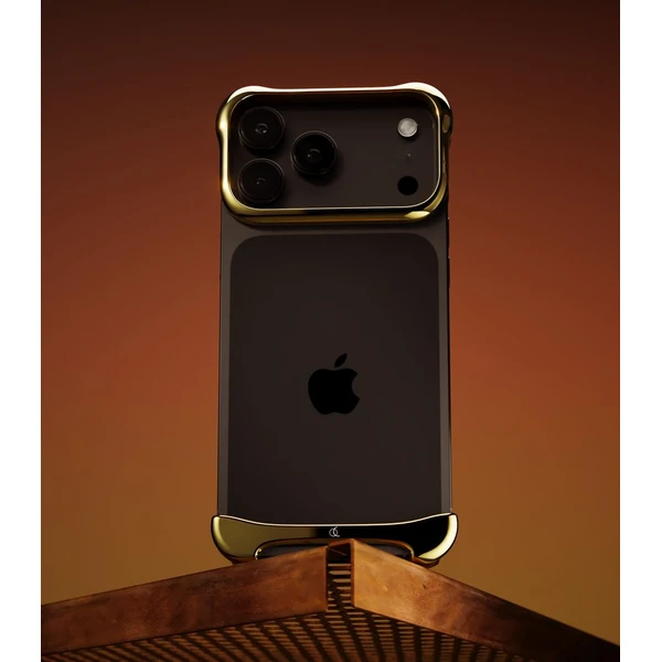 Arc Pulse hliníkový ochranný rám iPhone 17 Pro zlatý - Pouzdra - Obrázek V9DJ000K01