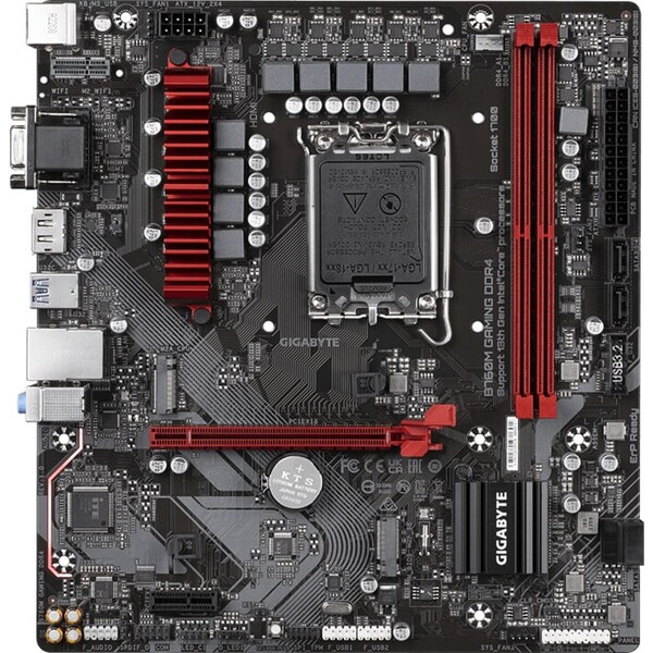 GIGABYTE B760M GAMING DDR4 B760M GAMING DDR4 Černá