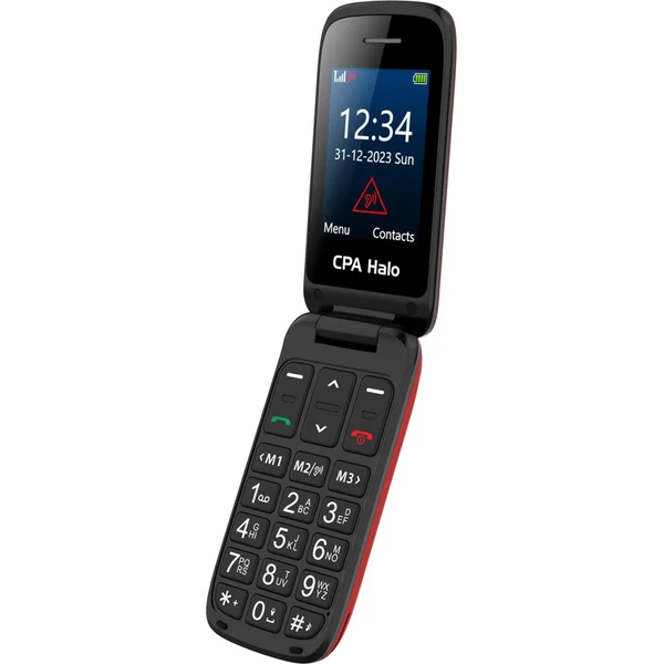CPA Halo 25 Senior červený s nabíjecím stojánkem - Mobilní telefony - Obrázek V9H6000K01