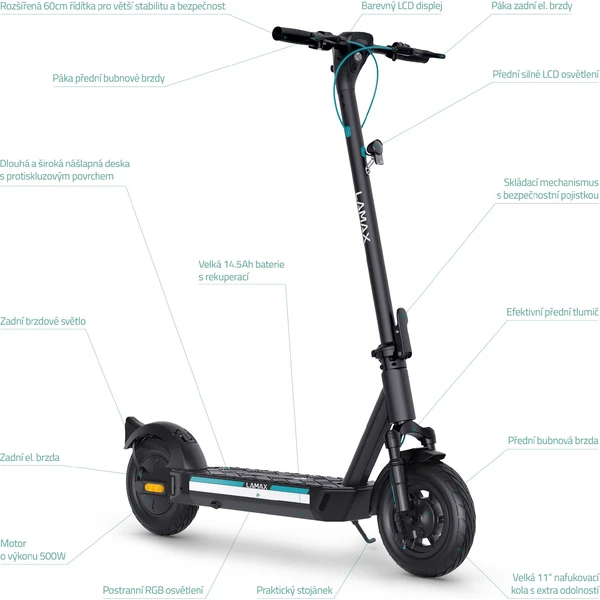 LAMAX eGlider SC40 elektrokoloběžka - Elektrické koloběžky - Obrázek V9OL000K01