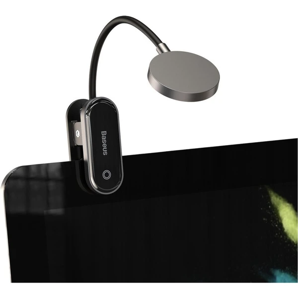 Baseus Mini LED lampička s klipem šedá - Lampičky - Obrázek VA3P600301