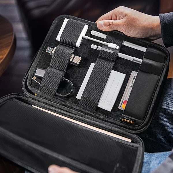 tomtoc Smart Briefcase 10,9'' iPad Air / 11'' iPad Pro šedá - Brašny - Obrázek VA54100501