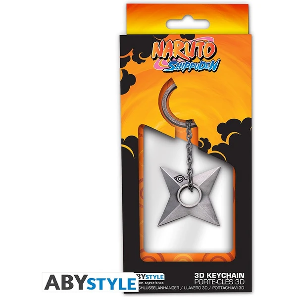 Klíčenka Naruto Shippuden - Shuriken Konoha - Klíčenky - Obrázek VABQF00101
