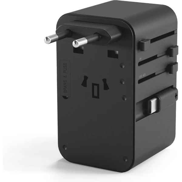 Epico UltraBoost GaN 70W univerzální cestovní adaptér EU70 titanový - Nabíječky - Obrázek VADE000L01