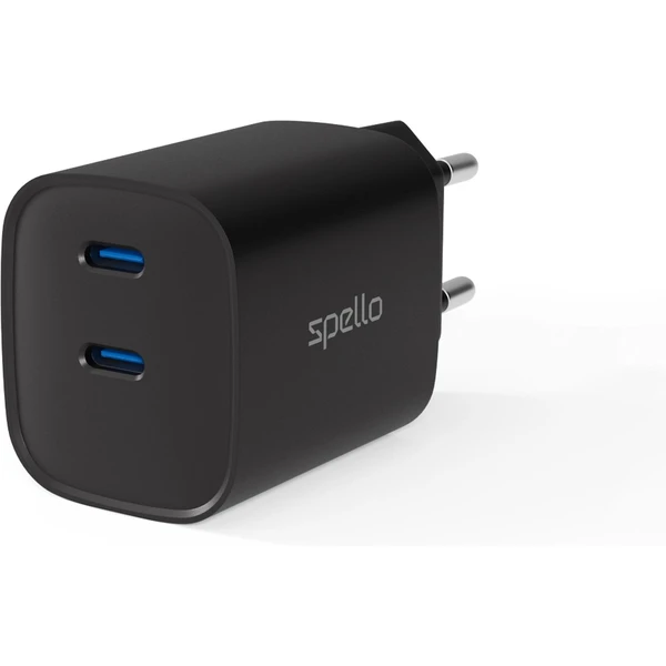 Spello ForceBoost GaN 35W nabíjecí adaptér černý - Nabíječky - Obrázek VAIE000O01