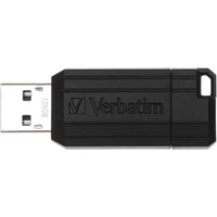 VERBATIM USB Flash Disk Store 'n' Go PinStripe 128GB černý - Flashdisky