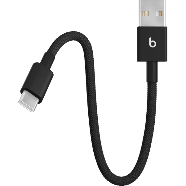 Apple Beats USB-A/USB-C napájecí kabel 15W 20cm sytě černý - Kabely a redukce - Obrázek VBRF000N01