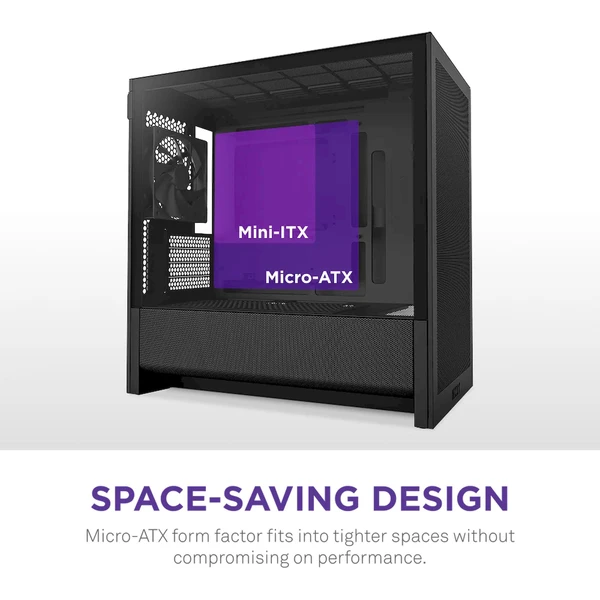NZXT H3 Flow černá - Počítačové skříně - Obrázek VC7K000K01