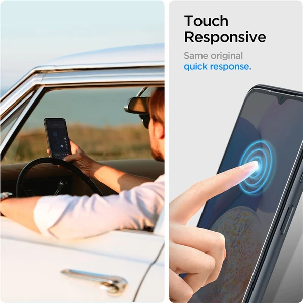 Spigen Glass tR Slim 2 Pack ochranné sklo pro Samsung Galaxy A14 5G/A14 LTE - Ochranné folie a skla - Obrázek VCK0000N01