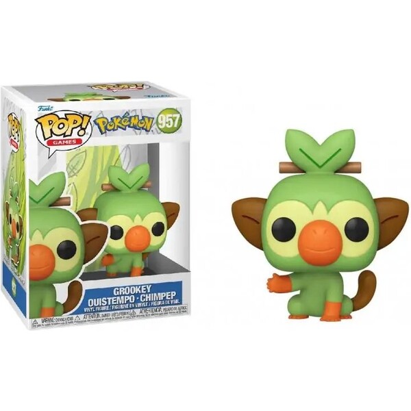 Funko POP! #957 Games: Pokémon S14 - Grookey