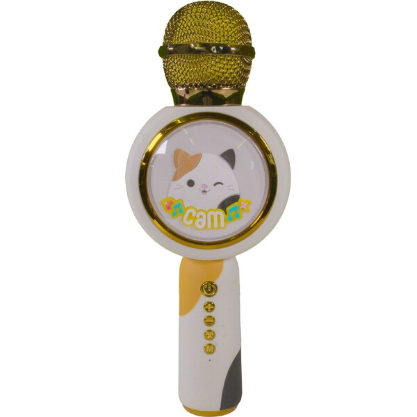 Lazerbuilt Bluetooth karaoke mikrofon Squishmallows - Cam Vícebarevná