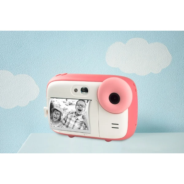 AgfaPhoto Realikids Instant Cam dětský fotoaparát růžový - Fotoaparáty - Obrázek VDCL000K01