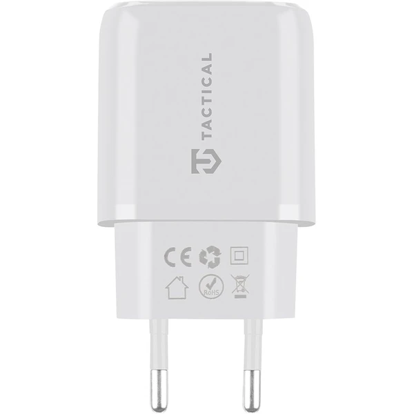Tactical Base Plug Dual 20W síťová nabíječka bílá - Nabíječky - Obrázek VDWY600301