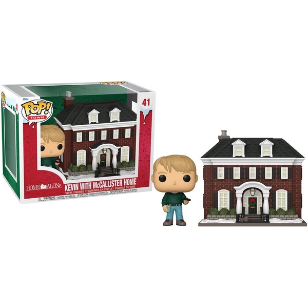 Funko POP Town: Home Alone - Kevin with Home