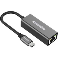 PremiumCord Převodník USB-C na Gigabit konektor RJ45 - Síťové adaptéry