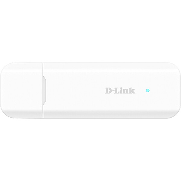 D-Link 4G LTE AX300 Wi-Fi 6 USB adaptér bílý Bílá