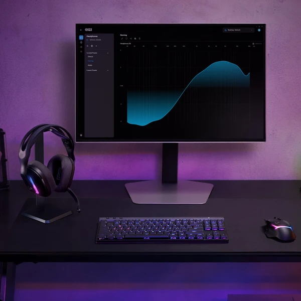 Logitech G522 LIGHTSPEED bezdrátová herní sluchátka černá - Sluchátka - Obrázek VGRF000L01