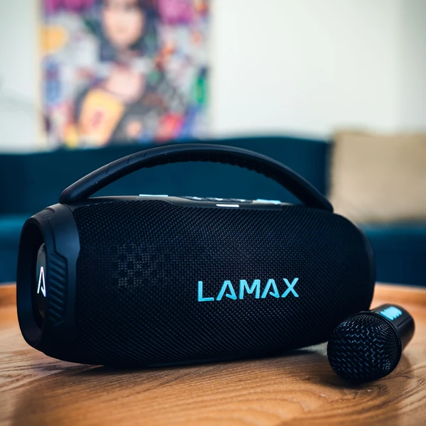 LAMAX PartyGo1 Mini bezdrátový reproduktor černý - Reproduktory - Obrázek VGSL000K01