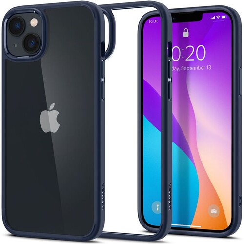 Spigen Crystal Hybrid, navy blue iPhone 14 Plus Smarty.cz