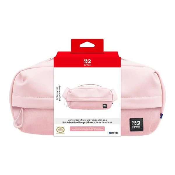 HORI brašna Adventure Pack Cozy Pink (NSW/NSW2/OLED) růžové - Brašny - Obrázek VGYL000K01