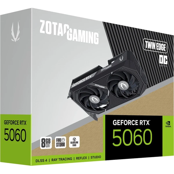 ZOTAC NVIDIA GeForce RTX 5060 Twin Edge OC - Grafické karty - Obrázek VKLI000K01