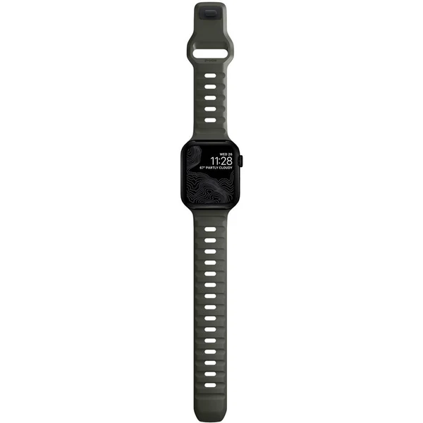 Nomad Sport Strap M/L řemínek pro Apple Watch Ultra 49/45/44/42 mm Ash Green - Řemínky - Obrázek VKNW600301