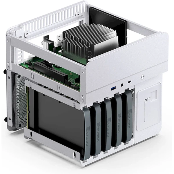 Jonsbo N2 Mini-ITX bílá - Počítačové skříně - Obrázek VKUD000K01