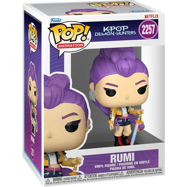 Funko POP! #2257 Animation: K-Pop Demon Hunters - Rumi - Funko POP! - Obrázek VKWG000K01