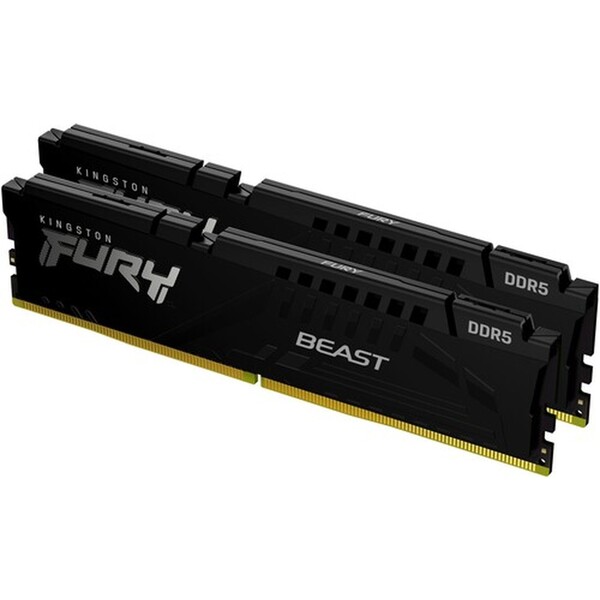 Kingston FURY Beast DDR5 128GB 5600MHz CL40 4x32GB Černá Černá