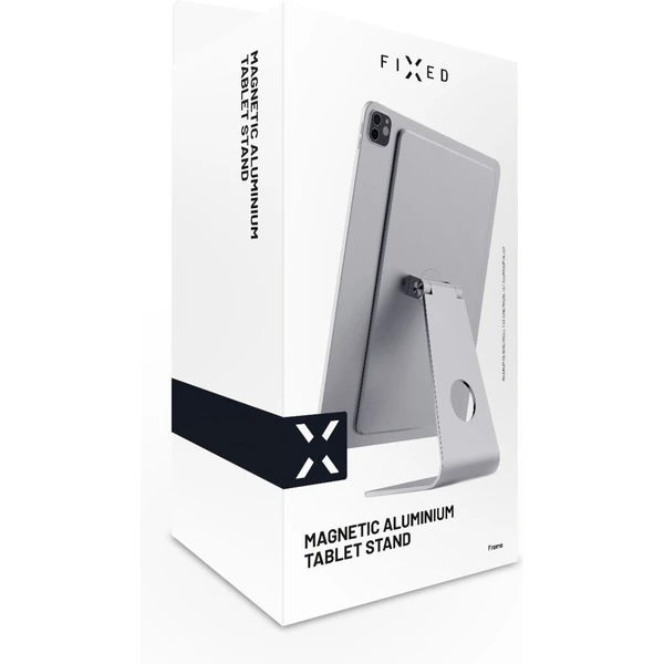 FIXED Frame hliníkový magnetický stojánek iPad Pro 11" (18-22)/Air (20/22/24) stříbrný - Stojánky - Obrázek VLU7100501