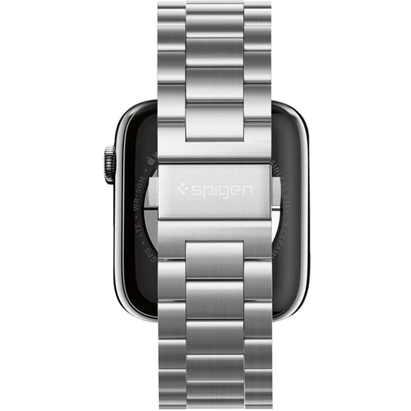 Spigen Modern Fit řemínek Apple Watch 49/46/45/44/42mm stříbrný - Řemínky - Obrázek VLUM000401