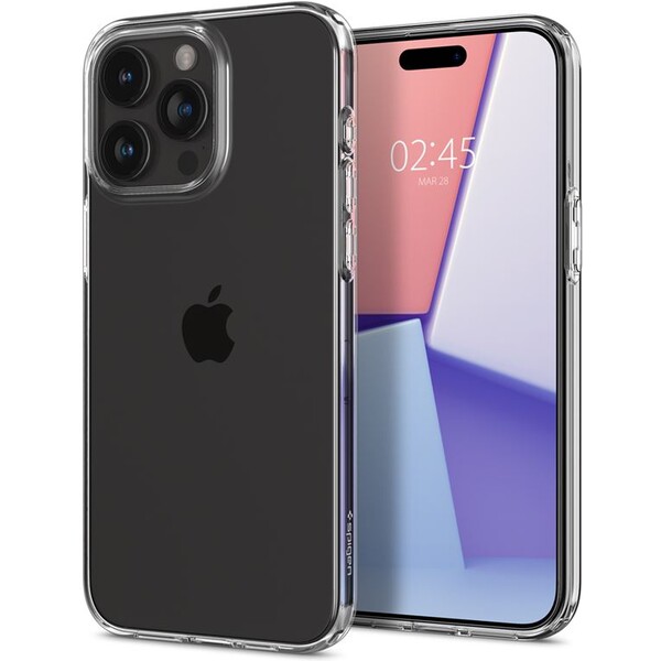 Spigen Liquid Crystal kryt iPhone 15 Pro čirý