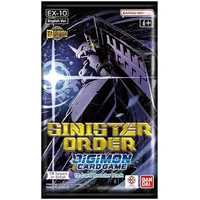 Digimon Card Game Sinister Order EX-10 Extra Booster - Sběratelské karty a nálepky