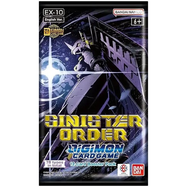 Digimon Card Game - Sinister Order EX-10 Extra Booster