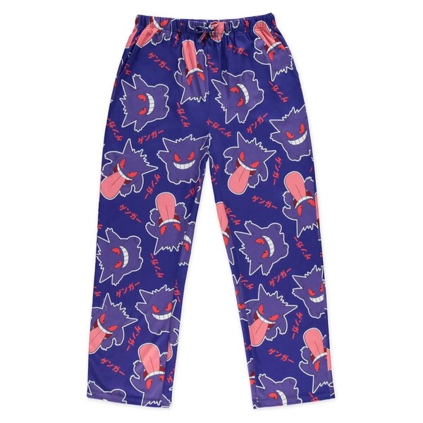 Tepláky Difuzed Pokémon - Gengar AOP L Vícebarevná