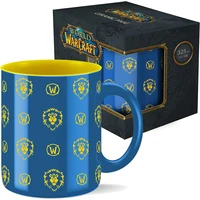 Keramický hrnek World of Warcraft Aliance - celoplošný vzor 330 ml (dárkové balení) - Hrnky