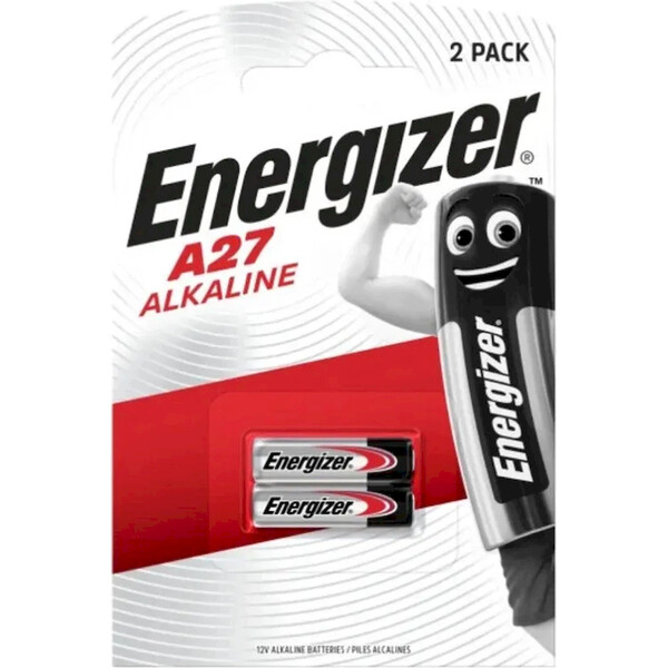 Energizer A27 alkaická baterie - 2ks Modrá/stříbrná